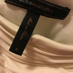 BCBG Dresses - BCBG White One shoulder Goddess dress BCBG Dresses - BCBG White One shoulder Goddess dress